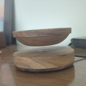 Floating Levetating Wooden Bowl Planters